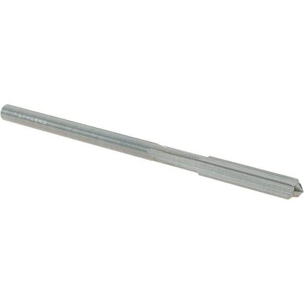 OSG - #30 Solid Carbide Chucking Reamer - Straight Flute, 7/64" Straight Shank, 5/8" Flute Length, 2-1/4" OAL - Eagle Tool & Supply