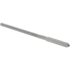 OSG - #34 Solid Carbide Chucking Reamer - Straight Flute, 3/32" Straight Shank, 5/8" Flute Length, 2-1/4" OAL - Eagle Tool & Supply