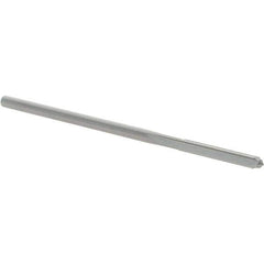 OSG - #38 Solid Carbide Chucking Reamer - Straight Flute, 3/32" Straight Shank, 5/8" Flute Length, 2-1/4" OAL - Eagle Tool & Supply