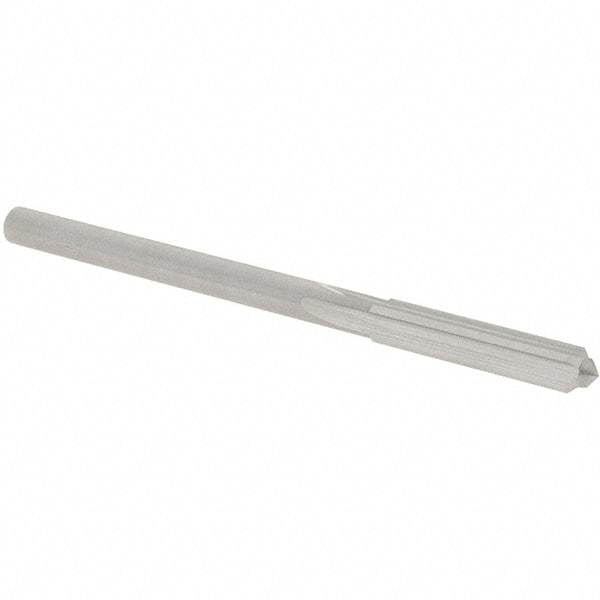 OSG - 4.4mm Solid Carbide Chucking Reamer - Straight Flute, 3.97mm Straight Shank, 22mm Flute Length, 70mm OAL - Eagle Tool & Supply