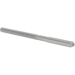 OSG - 4mm Solid Carbide Chucking Reamer - Straight Flute, 3.57mm Straight Shank, 19mm Flute Length, 64mm OAL - Eagle Tool & Supply