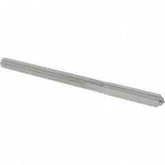 OSG - 3.8mm Solid Carbide Chucking Reamer - Straight Flute, 3.57mm Straight Shank, 19mm Flute Length, 64mm OAL - Eagle Tool & Supply