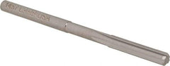 OSG - 3.7mm Solid Carbide Chucking Reamer - Straight Flute, 3.57mm Straight Shank, 19mm Flute Length, 64mm OAL - Eagle Tool & Supply