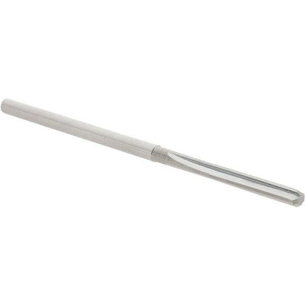 OSG - 2.2mm Solid Carbide Chucking Reamer - Straight Flute, 1.98mm Straight Shank, 12mm Flute Length, 50mm OAL - Eagle Tool & Supply