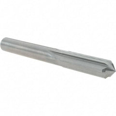 OSG - 10mm Solid Carbide Chucking Reamer - Straight Flute, 9.53mm Straight Shank, 32mm Flute Length, 89mm OAL - Eagle Tool & Supply