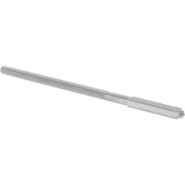 OSG - 3/32" Solid Carbide Chucking Reamer - Straight Flute, 5/64" Straight Shank, 1/2" Flute Length, 2" OAL - Eagle Tool & Supply