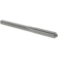 OSG - 6.8mm Solid Carbide Chucking Reamer - Straight Flute, 6.35mm Straight Shank, 29mm Flute Length, 83mm OAL - Eagle Tool & Supply