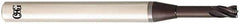 OSG - 4mm, 6mm LOC, 6mm Shank Diam, 70mm OAL, 4 Flute, Solid Carbide Square End Mill - Single End, TiAlN Finish, Spiral Flute, 30° Helix, Centercutting, Right Hand Cut, Right Hand Flute, Series HP411 - Eagle Tool & Supply