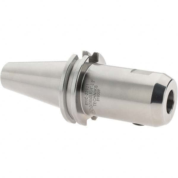 Techniks - CAT40 Taper Shank 3/4" Hole End Mill Holder/Adapter - Eagle Tool & Supply