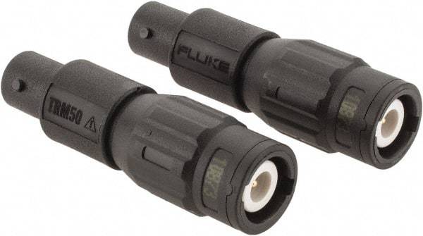 Fluke - Black Electrical Test Equipment Cable Terminator - Use with Fluke 190-504 Scope Meters - Eagle Tool & Supply