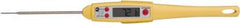 Cooper - -40 to 450°F Pocket Digital Thermometer - 3-Digit LCD Display, Thermistor Sensor, 1.5 Volt Battery Power - Eagle Tool & Supply