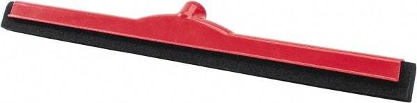 PRO-SOURCE - 24" Rubber Blade Floor Squeegee - Red - Eagle Tool & Supply