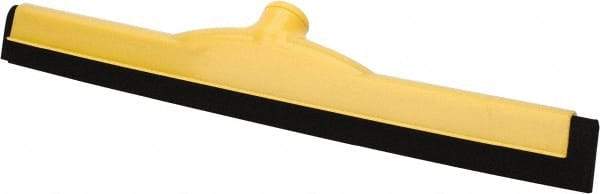 PRO-SOURCE - 18" Rubber Blade Floor Squeegee - Yellow - Eagle Tool & Supply