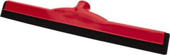 PRO-SOURCE - 18" Rubber Blade Floor Squeegee - Red - Eagle Tool & Supply