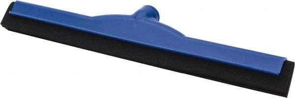 PRO-SOURCE - 18" Rubber Blade Floor Squeegee - Blue - Eagle Tool & Supply