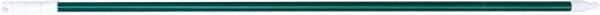 PRO-SOURCE - 54 x 1-1/4" Fiberglass Handle for Floor Squeegees & Push Brooms - Threaded Connection, Green - Eagle Tool & Supply