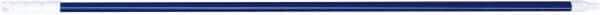 PRO-SOURCE - 54 x 1-1/4" Fiberglass Handle for Floor Squeegees & Push Brooms - Threaded Connection, Blue - Eagle Tool & Supply