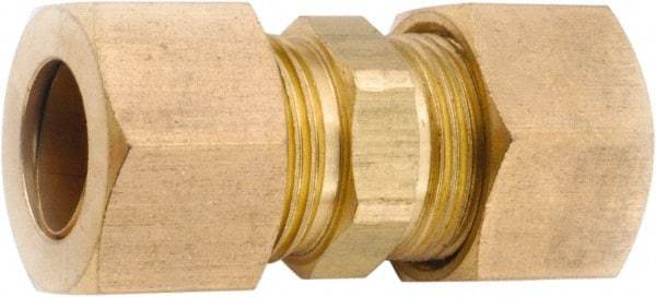 ANDERSON METALS - 3/16" OD, Lead Free Brass Union - 400 Max Working psi, Comp x Comp Ends - Eagle Tool & Supply
