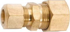 ANDERSON METALS - 1/2 x 3/8" OD, Lead Free Brass Union - 200 Max Working psi, Comp x Comp Ends - Eagle Tool & Supply