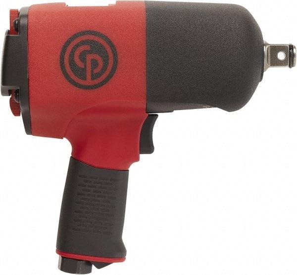 Chicago Pneumatic - 3/4" Drive, 6,500 RPM, 1,217 Ft/Lb Torque Impact Wrench - Pistol Grip Handle, 12 CFM, 90 psi, 3/8" NPT Inlet - Eagle Tool & Supply