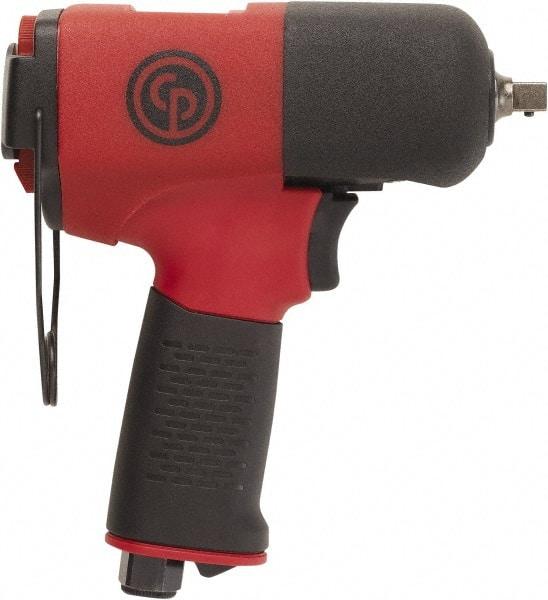 Chicago Pneumatic - 3/8" Drive, 11,500 RPM, 332 Ft/Lb Torque Impact Wrench - Pistol Grip Handle, 8 CFM, 90 psi, 1/4" NPT Inlet - Eagle Tool & Supply