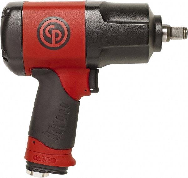 Chicago Pneumatic - 1/2" Drive, 8,200 RPM, 922 Ft/Lb Torque Impact Wrench - Pistol Grip Handle, 5.2 CFM, 90 psi, 1/4" NPT Inlet - Eagle Tool & Supply