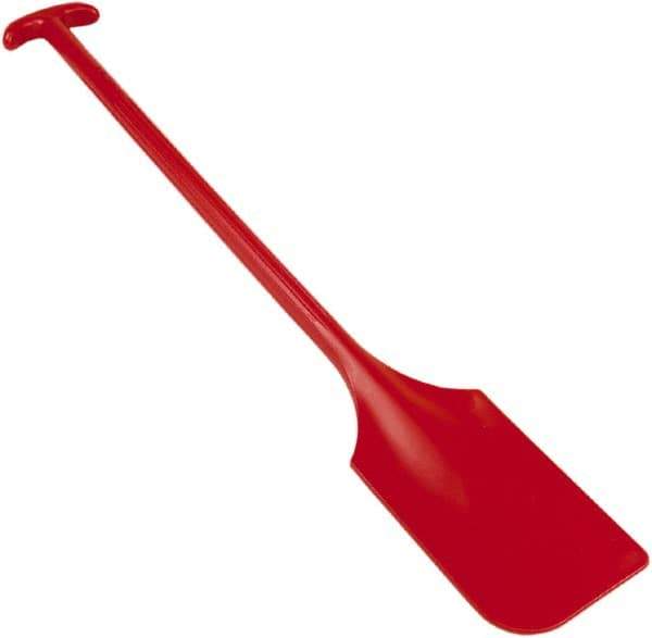 Remco - Red Polypropylene Mixing Paddle without Holes - 40" Overall Length - Eagle Tool & Supply