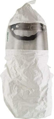 BULLARD - Replacement Hood - White, For PAPR Systems, Compatible with EVA - Eagle Tool & Supply