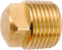 ANDERSON METALS - 3/8-18 Male Thread, Lead Free Brass Industrial Pipe Square Head Plug - MNPT, 1,000 psi - Eagle Tool & Supply