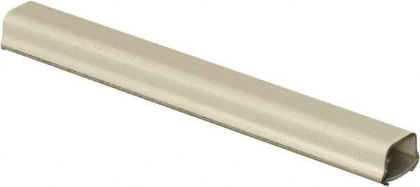 Hubbell Wiring Device-Kellems - 1-1/2m Long x 0.53 Inch Deep x 0.76 Inch Wide, Metal Raceway - Continuous Cover, 1 Channel, Ivory, Painted - Eagle Tool & Supply
