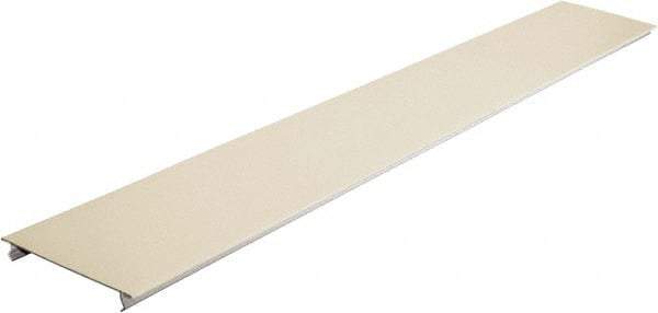 Hubbell Wiring Device-Kellems - 31-1/2 Inch Long x 4-3/4 Inch Wide x 1/4 Inch High, Rectangular Raceway Cover - Ivory, For Use with HBL4750 Series Raceways - Eagle Tool & Supply