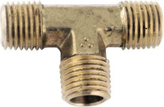 ANDERSON METALS - Class NSF, 3/8" Internal Pipe, Lead Free Brass Union Tee - NPT - Eagle Tool & Supply