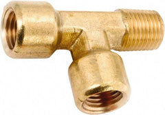 ANDERSON METALS - Class NSF, 1/8" Internal Pipe, Lead Free Brass Street Tee - NPT - Eagle Tool & Supply