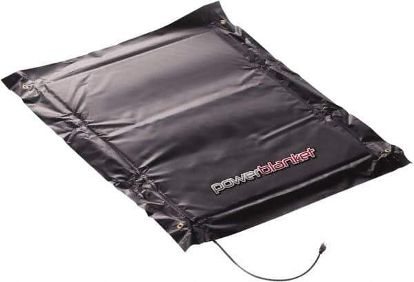 Powerblanket - 48" Long x 36" Wide, Flat, PVC, Standard Heat Blanket - 120 Volts, Flat Back - Eagle Tool & Supply