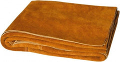 Steiner - 6' High x 6' Wide x 0.06 to 0.08" Thick Leather Welding Blanket - Rust - Eagle Tool & Supply