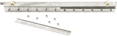 Steiner - 3' Long Galvanized Steel Dock Strip Door Strip Door Trolley - Use with Track & Roller Track - Eagle Tool & Supply