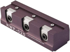 Raptor Workholding - 3/4" Jaw Width, 1-1/2" High x 6" Long x 2" Wide Dovetail Vise - For Use with 4 & 5 Axis Workholding Systems - Eagle Tool & Supply