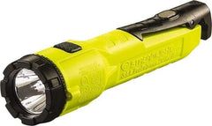 Streamlight - White LED Bulb, 140 Lumens, Industrial/Tactical Flashlight - Yellow Plastic Body, 3 AA Alkaline Batteries Not Included - Eagle Tool & Supply