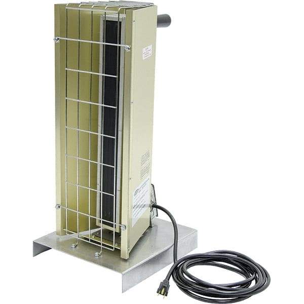 TPI - 4,947 BTU Infrared Heater - 120 Volts, 1,450 Watts, 12.1 Amps - Eagle Tool & Supply