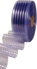 Clearway Door - Clear Standard QuickStrip Roll Dock Curtain Strips - 8" Wide x 150' Long x 0.08" Thick - Eagle Tool & Supply