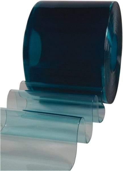 Clearway Door - Clear Low Temp Non-Reinforced Bulk Strip Roll Dock Curtain Strips - 16" Wide x 100' Long x 0.16" Thick - Eagle Tool & Supply