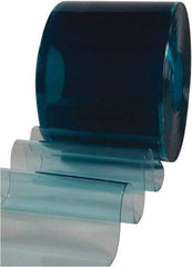 Clearway Door - Clear Low Temp Non-Reinforced Bulk Strip Roll Dock Curtain Strips - 16" Wide x 100' Long x 0.16" Thick - Eagle Tool & Supply