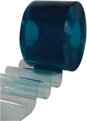 Clearway Door - Clear Low Temp Non-Reinforced Bulk Strip Roll Dock Curtain Strips - 8" Wide x 300' Long x 0.08" Thick - Eagle Tool & Supply