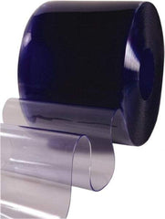 Clearway Door - Clear Standard Bulk Strip Roll Dock Curtain Strips - 16" Wide x 100' Long x 0.16" Thick - Eagle Tool & Supply