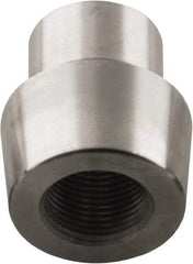 Made in USA - 7/16-20 Rod End Weldable Tube End - 5/8" Tube Size, Left Hand Thread - Eagle Tool & Supply