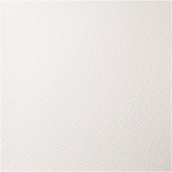 Genesis - Pack of 12 Stucco Pro 23-3/4" x 23-3/4" x 0.197" Vinyl Ceiling Tiles - Eagle Tool & Supply