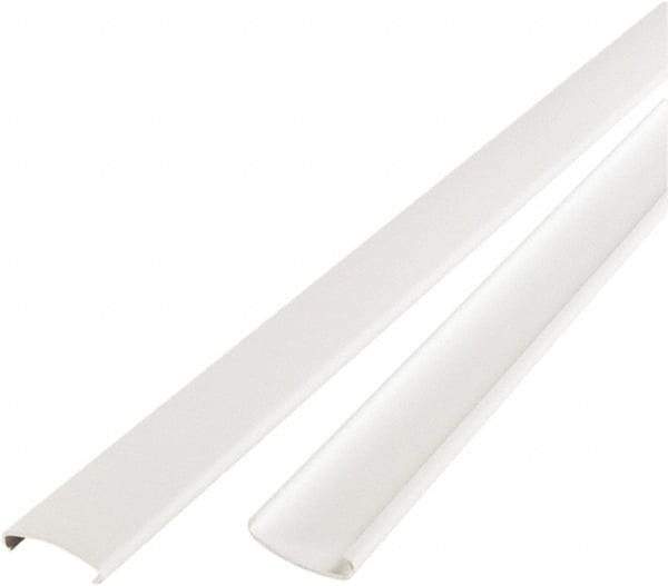 GridMAX - 47" Long x 1-1/16" Wide x 0.16" Thick, Vinyl Ceiling Grid Tee Cover - ASTM E-84 Specification, White - Eagle Tool & Supply