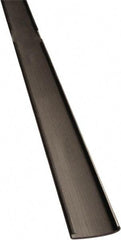 GridMAX - 4' Long x 1-1/16" Wide x 0.16" Thick, Vinyl Ceiling Grid Cover - ASTM E-84 Specification, Black - Eagle Tool & Supply