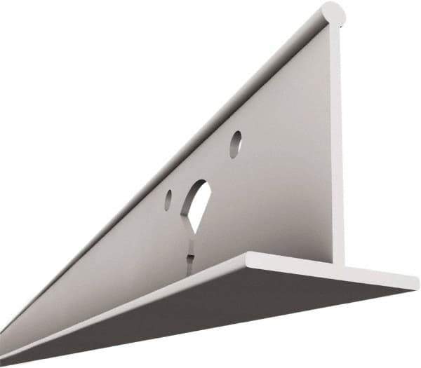 HG-Grid - 8' Long x 61/64" Wide x 1.94" Thick, Vinyl Ceiling Grid - ASTM E-84 Specification, White - Eagle Tool & Supply