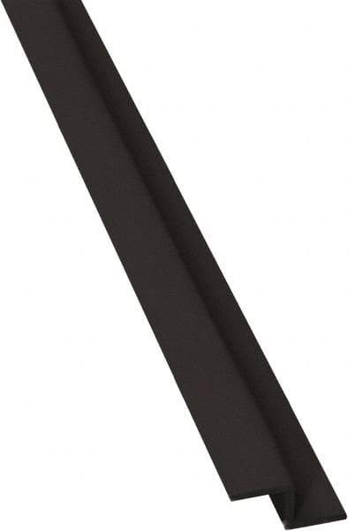 Genesis - 3-1/2" Long x 24-1/4" Wide x 3.24" Thick, Vinyl Trim Kit - ASTM E-84 Specification, Black - Eagle Tool & Supply